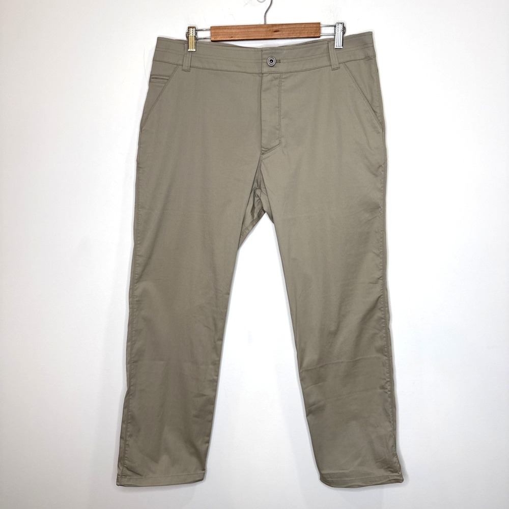 Kuhl Resistor Lite Chino Pants Mens 36x30 Beige Outdoor Performance Hiking Gorp